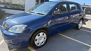 Used 2003 Toyota Corolla T2 Blue - Interior and Exterior details 3