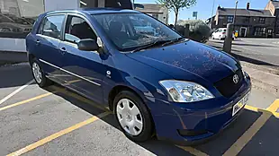 Used 2003 Toyota Corolla T2 Blue - Interior and Exterior details 5