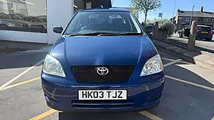 Used 2003 Toyota Corolla T2 Blue - Interior and Exterior details 6