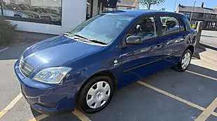 Used 2003 Toyota Corolla T2 Blue - Interior and Exterior details 7