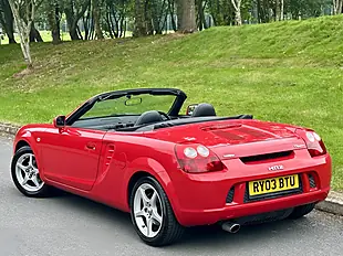 Used 2003 Toyota MR2 Roadster Red - Interior and Exterior details 12