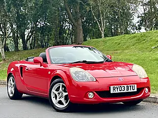 Used 2003 Toyota MR2 Roadster Red - Interior and Exterior details 2