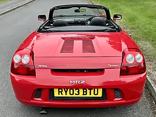 Used 2003 Toyota MR2 Roadster Red - Interior and Exterior details 8