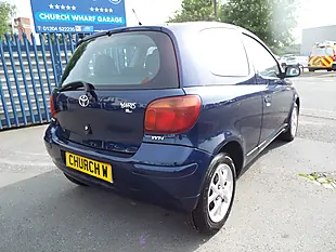 Used 2003 Toyota Yaris T Spirit Blue - Interior and Exterior details 7