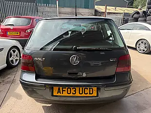 Used 2003 Volkswagen Golf GT Grey - Interior and Exterior details 7