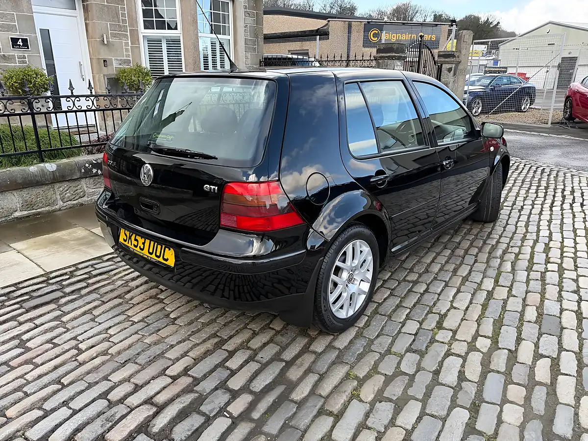 Used 2003 Volkswagen Golf GTI Black - Interior and Exterior details 15