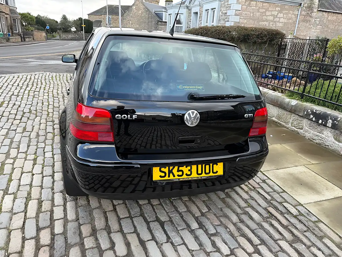 Used 2003 Volkswagen Golf GTI Black - Interior and Exterior details 6