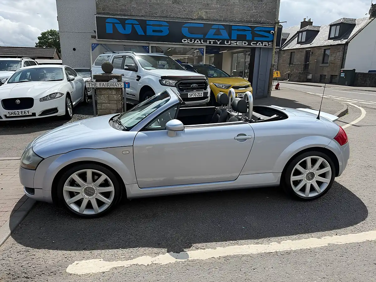 Used 2004 Audi Tt Roadster Silver - Front View