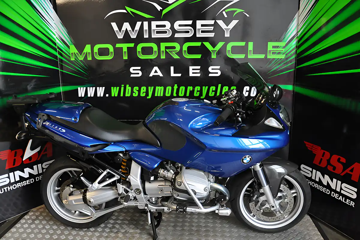 Used 2004 BMW R 1100 S Blue - Interior and Exterior details 2