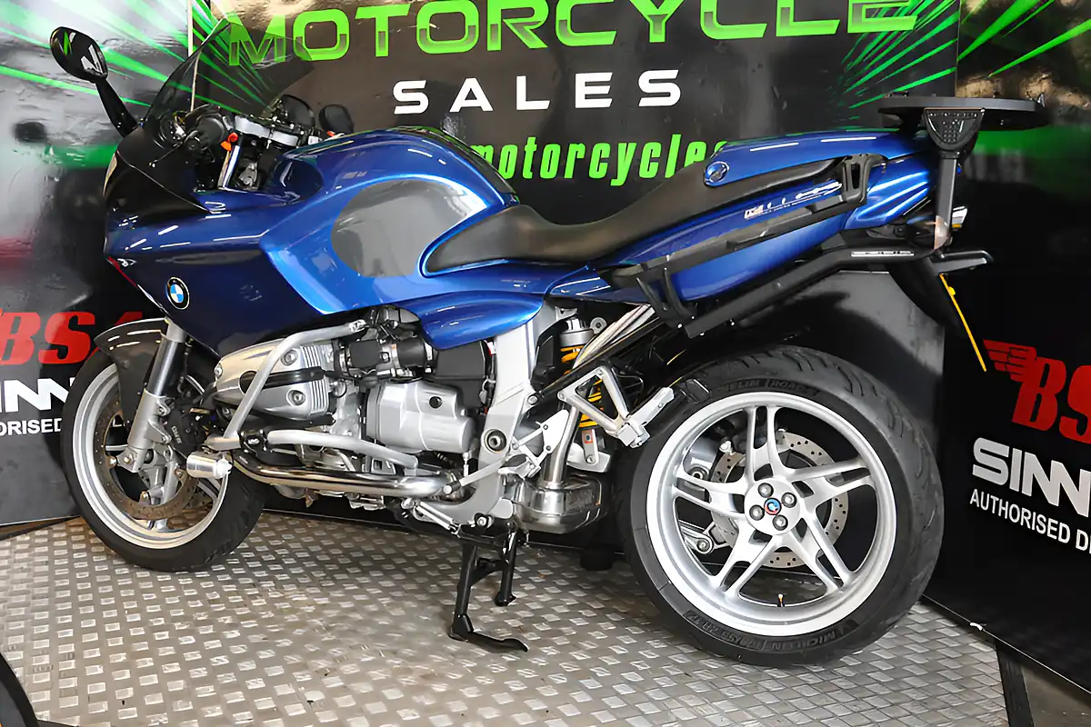 Used 2004 BMW R 1100 S Blue - Interior and Exterior details 5