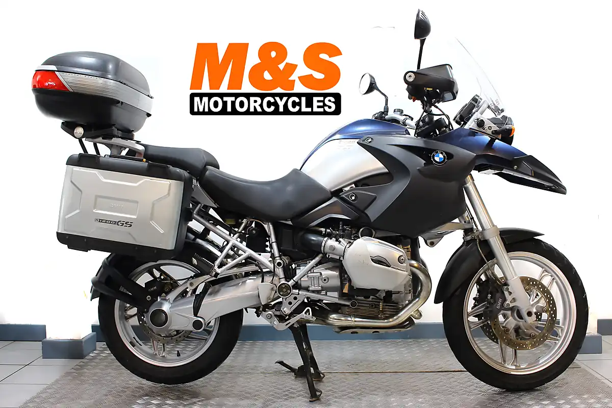 Used 2004 BMW R1200GS Blue - Front View