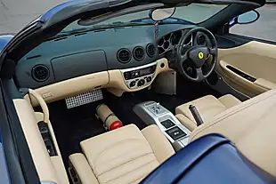 Used 2004 Ferrari 360 Spider Blue - Interior and Exterior details 15