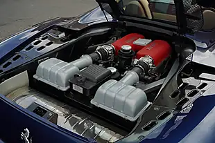 Used 2004 Ferrari 360 Spider Blue - Interior and Exterior details 18