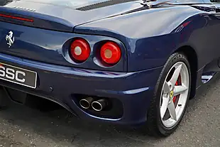 Used 2004 Ferrari 360 Spider Blue - Interior and Exterior details 20