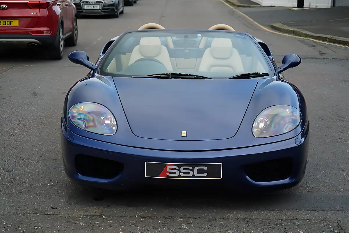 Used 2004 Ferrari 360 Spider Blue - Interior and Exterior details 5