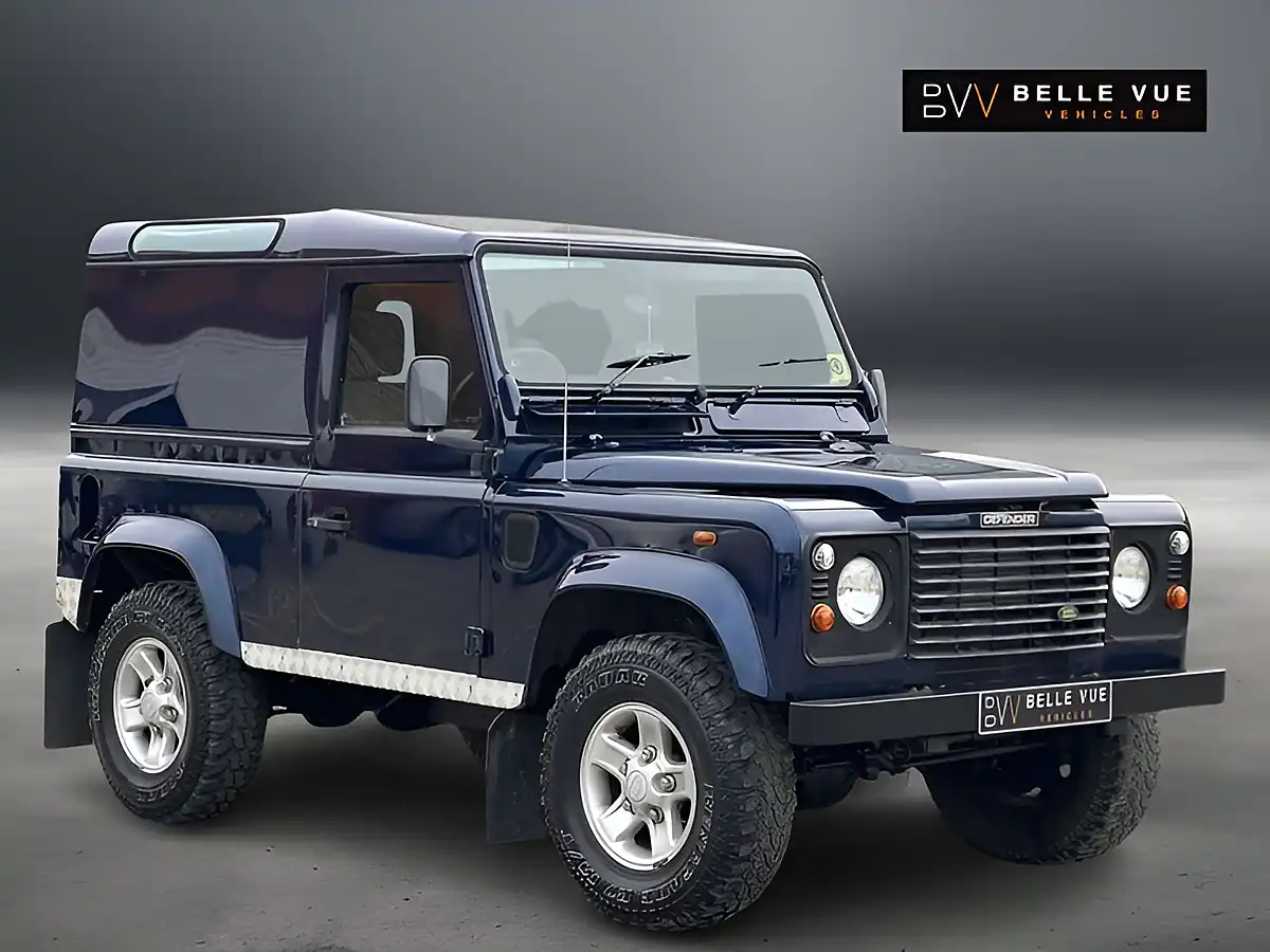 Used 2004 Land Rover Defender 90 County Blue - Interior and Exterior details 2