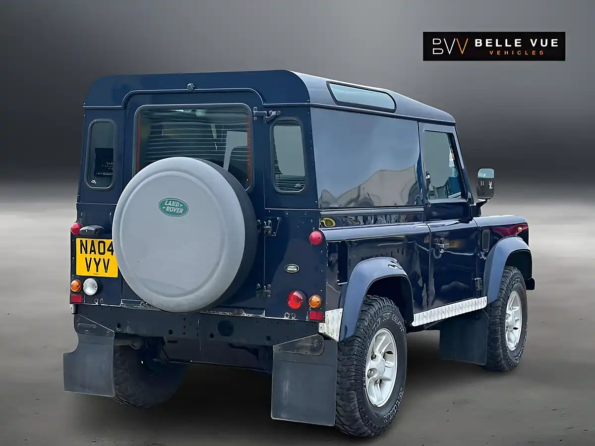 Used 2004 Land Rover Defender 90 County Blue - Interior and Exterior details 5