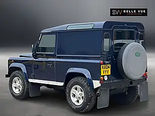 Used 2004 Land Rover Defender 90 County Blue - Interior and Exterior details 9