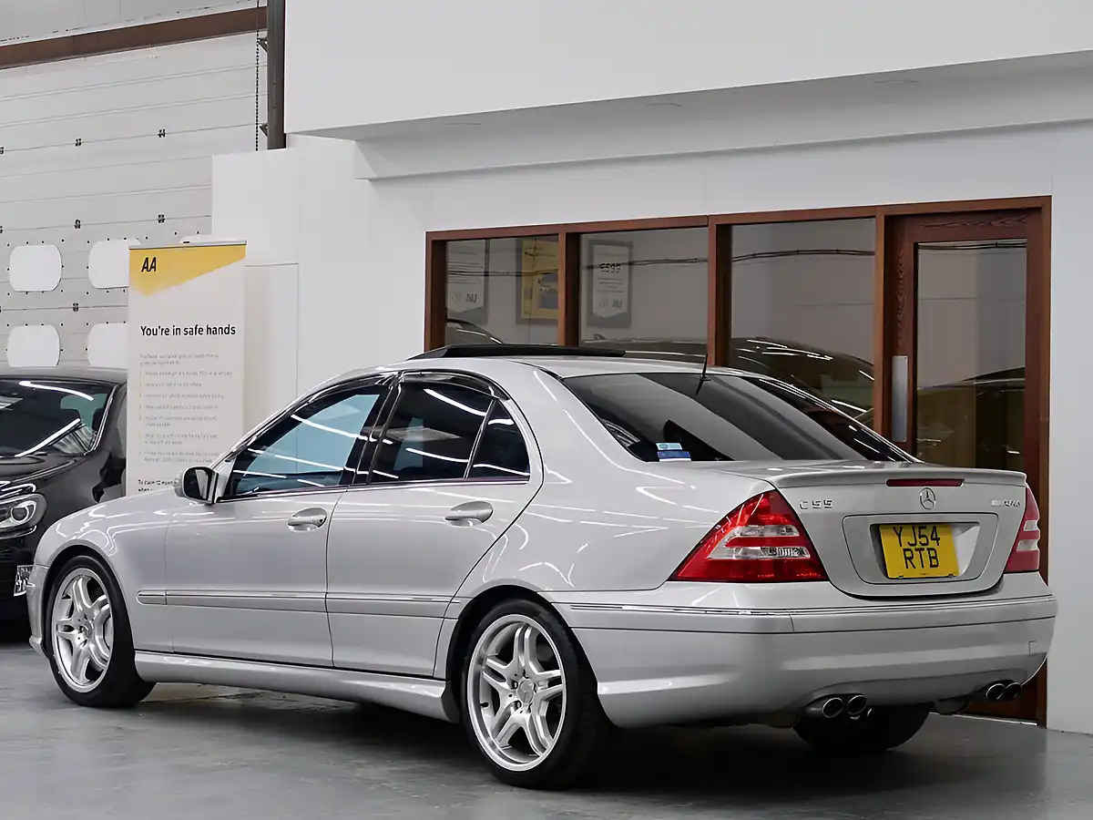 Used 2004 Mercedes-Benz C Class C55 AMG Silver - Interior and Exterior details 4