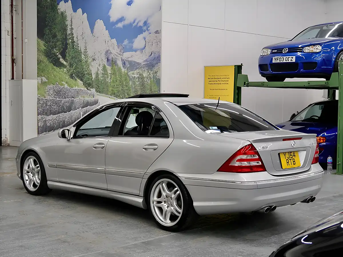 Used 2004 Mercedes-Benz C Class C55 AMG Silver - Interior and Exterior details 6