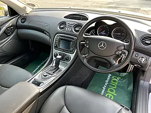 Used 2004 Mercedes-Benz Sl Class Convertible Cubanite Silver Metallic - Interior and Exterior details 18