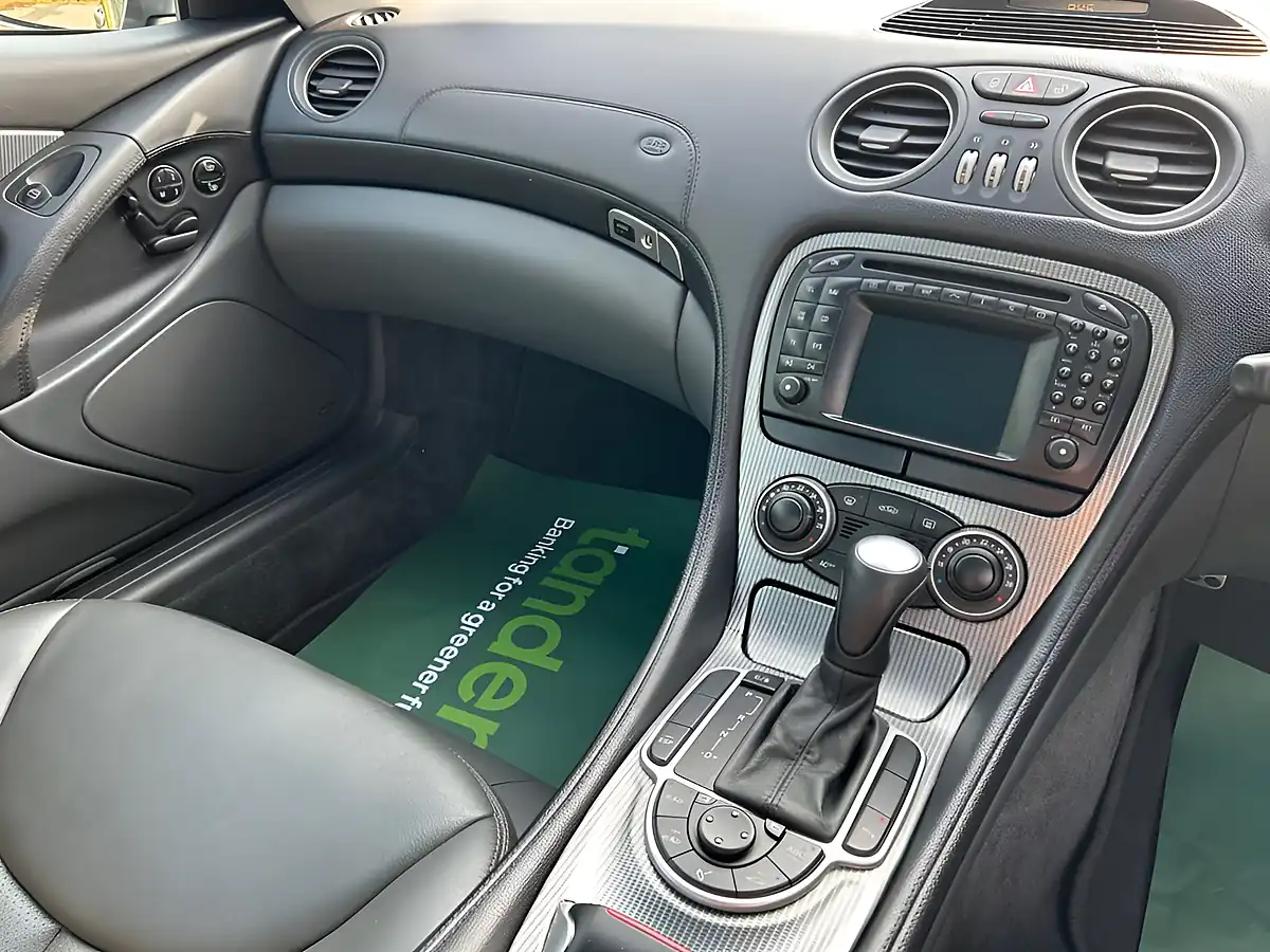 Used 2004 Mercedes-Benz Sl Class Convertible Cubanite Silver Metallic - Interior and Exterior details 19