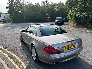 Used 2004 Mercedes-Benz Sl Class Convertible Cubanite Silver Metallic - Interior and Exterior details 6