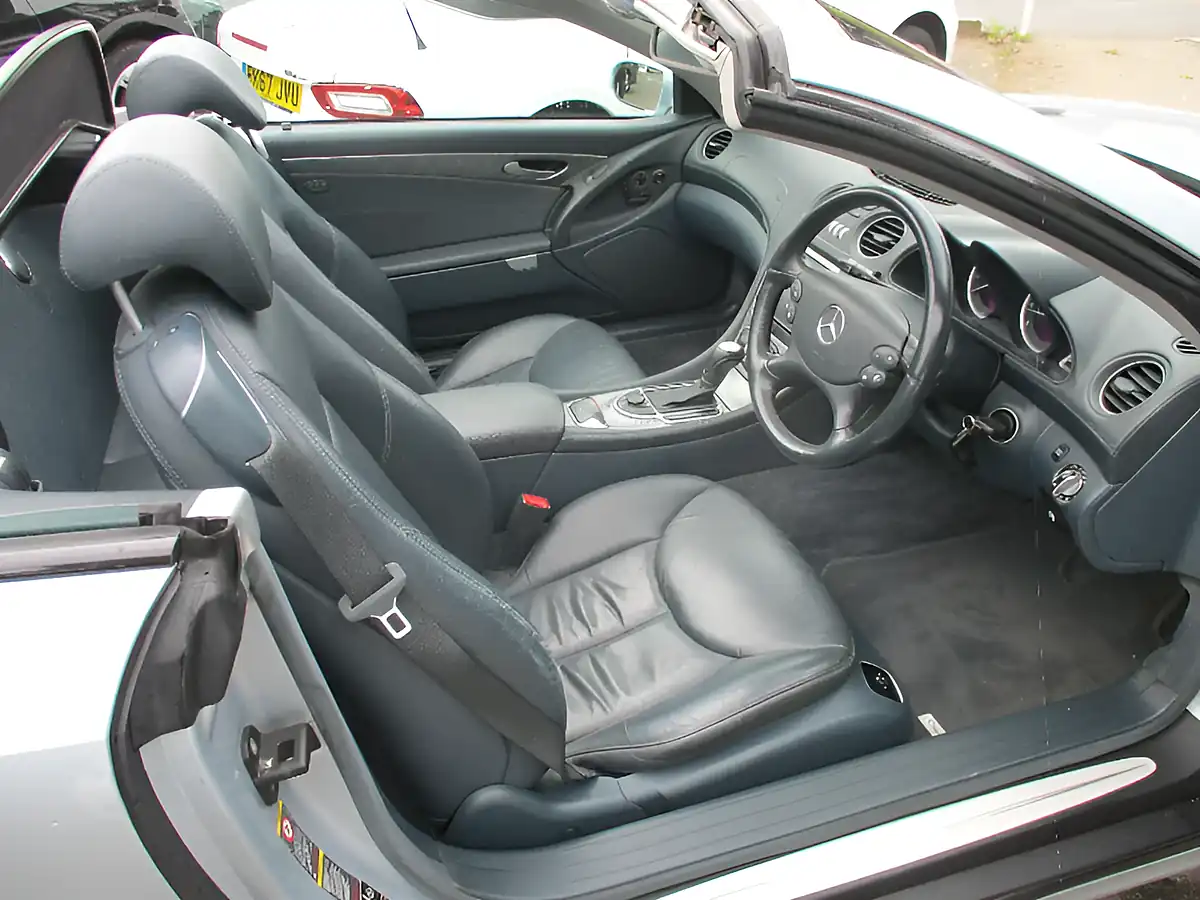 Used 2004 Mercedes-Benz Sl Class Silver - Interior and Exterior details 18