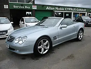 Used 2004 Mercedes-Benz Sl Class Silver - Interior and Exterior details 2
