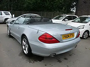 Used 2004 Mercedes-Benz Sl Class Silver - Interior and Exterior details 5