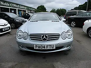 Used 2004 Mercedes-Benz Sl Class Silver - Interior and Exterior details 6