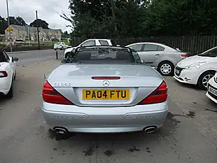 Used 2004 Mercedes-Benz Sl Class Silver - Interior and Exterior details 7