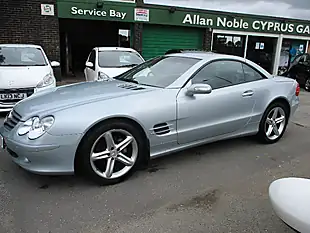 Used 2004 Mercedes-Benz Sl Class Silver - Interior and Exterior details 8