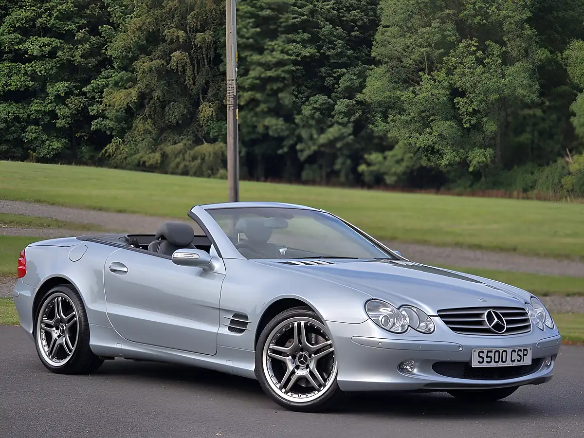 Used 2004 Mercedes-Benz Sl R230 Silver - Interior and Exterior details 13
