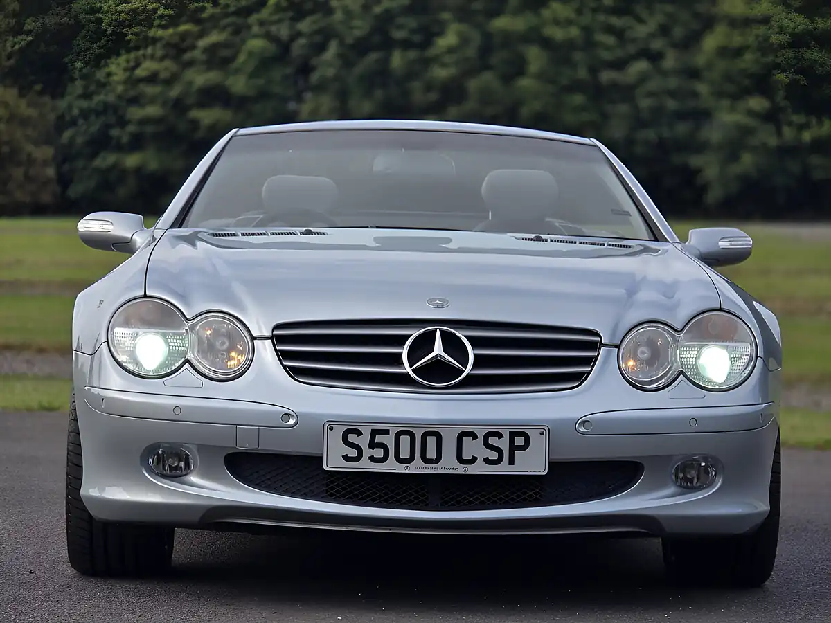 Used 2004 Mercedes-Benz Sl R230 Silver - Interior and Exterior details 14