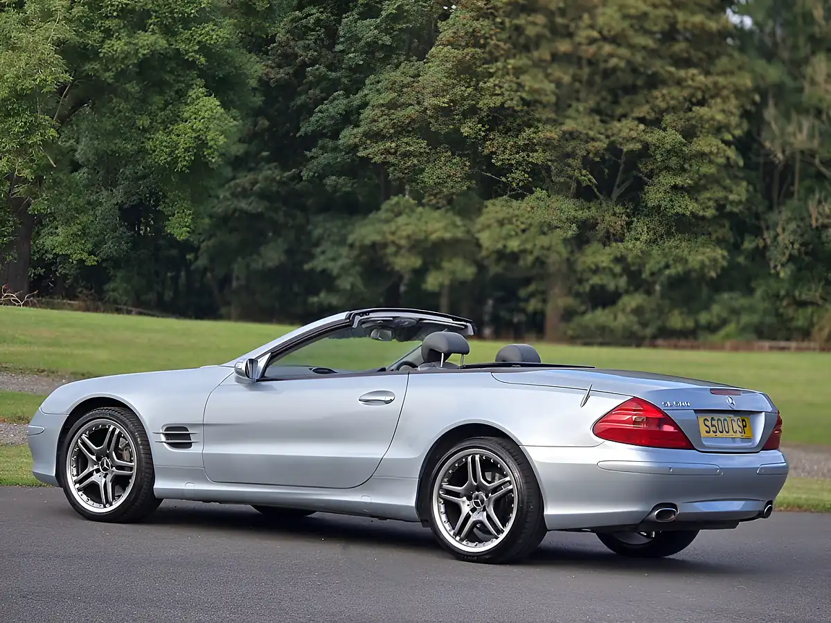 Used 2004 Mercedes-Benz Sl R230 Silver - Interior and Exterior details 15