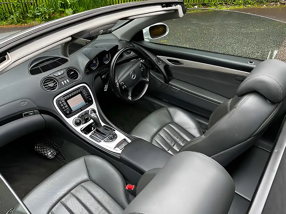 Used 2004 Mercedes-Benz Sl Series SL55 AMG Silver - Interior and Exterior details 17