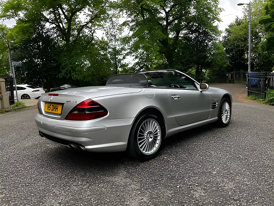 Used 2004 Mercedes-Benz Sl Series SL55 AMG Silver - Interior and Exterior details 18