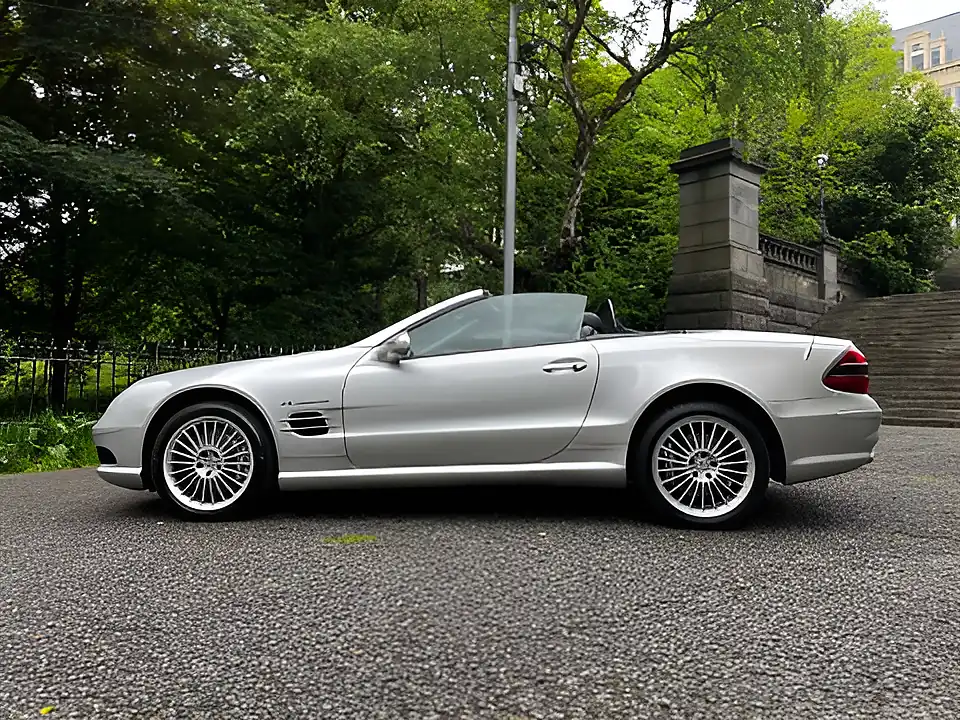 Used 2004 Mercedes-Benz Sl Series SL55 AMG Silver - Interior and Exterior details 2