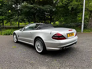 Used 2004 Mercedes-Benz Sl Series SL55 AMG Silver - Interior and Exterior details 4