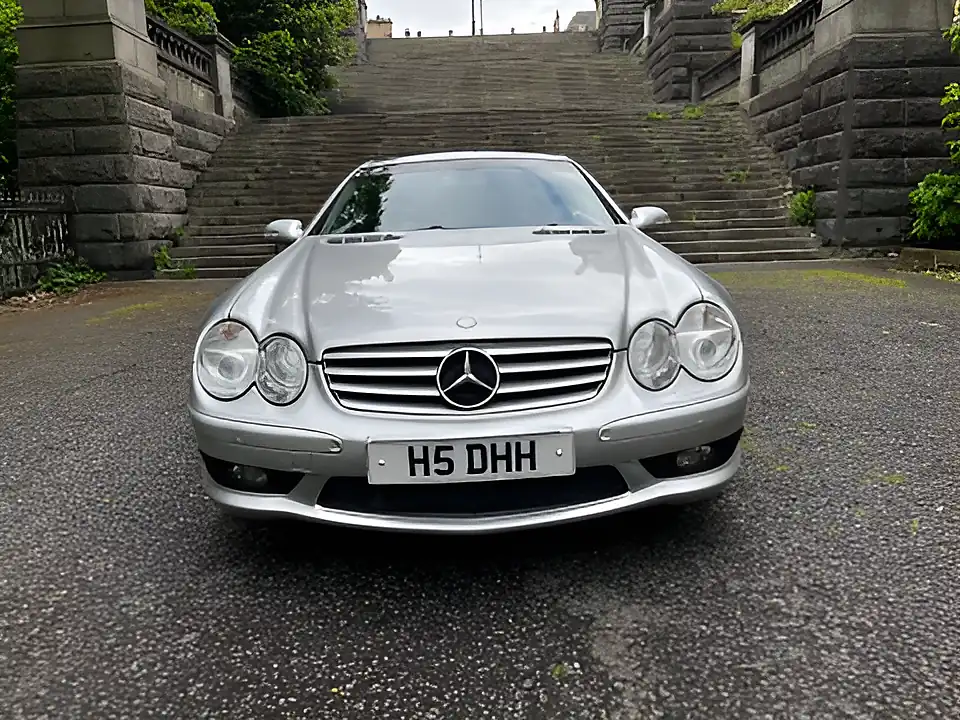 Used 2004 Mercedes-Benz Sl Series SL55 AMG Silver - Interior and Exterior details 5