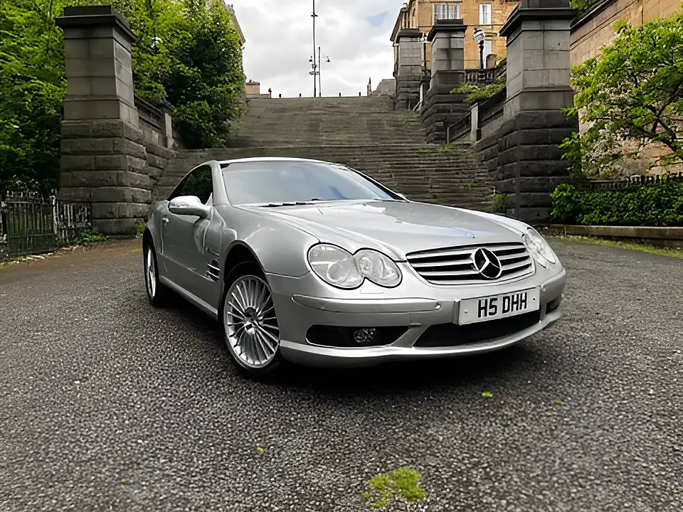 Used 2004 Mercedes-Benz Sl Series SL55 AMG Silver - Interior and Exterior details 6