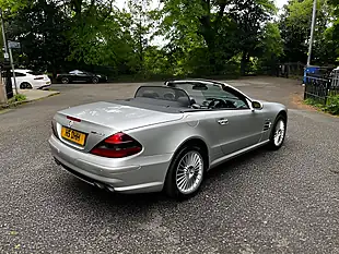 Used 2004 Mercedes-Benz Sl Series SL55 AMG Silver - Interior and Exterior details 9