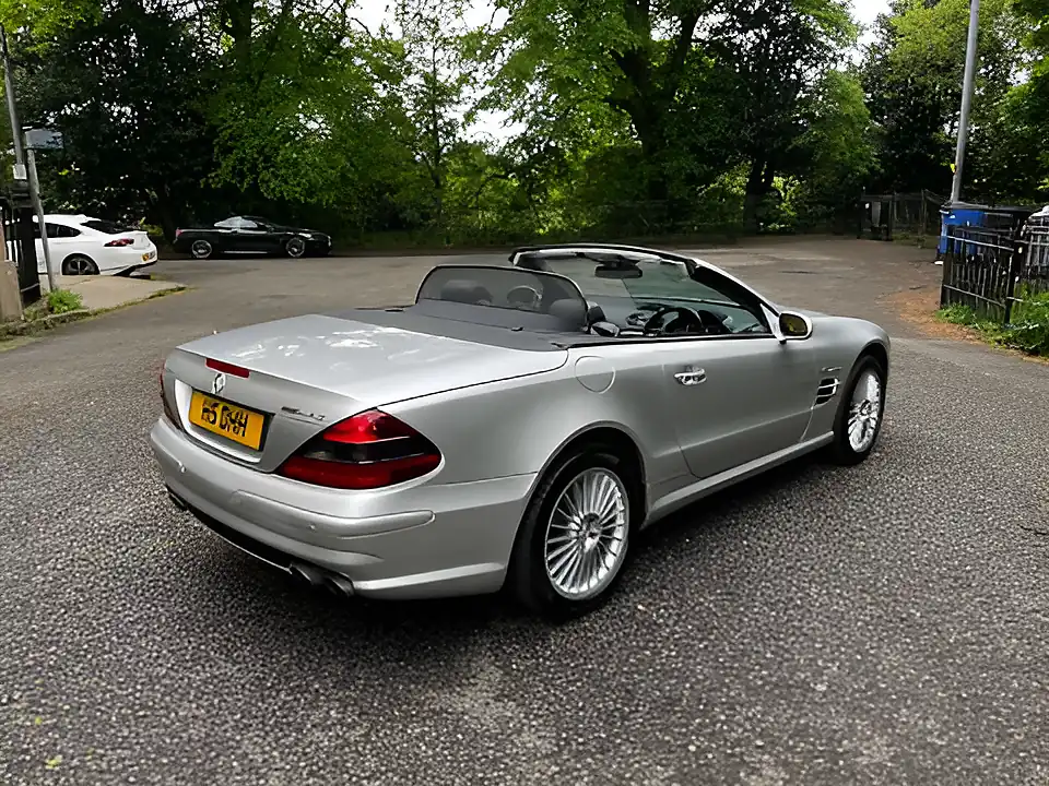 Used 2004 Mercedes-Benz Sl Series SL55 AMG Silver - Interior and Exterior details 9