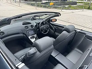 Used 2004 Mercedes-Benz Sl SL55 Kompressor AMG Blue - Interior and Exterior details 11