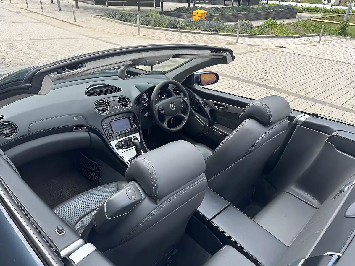 Used 2004 Mercedes-Benz Sl SL55 Kompressor AMG Blue - Interior and Exterior details 11