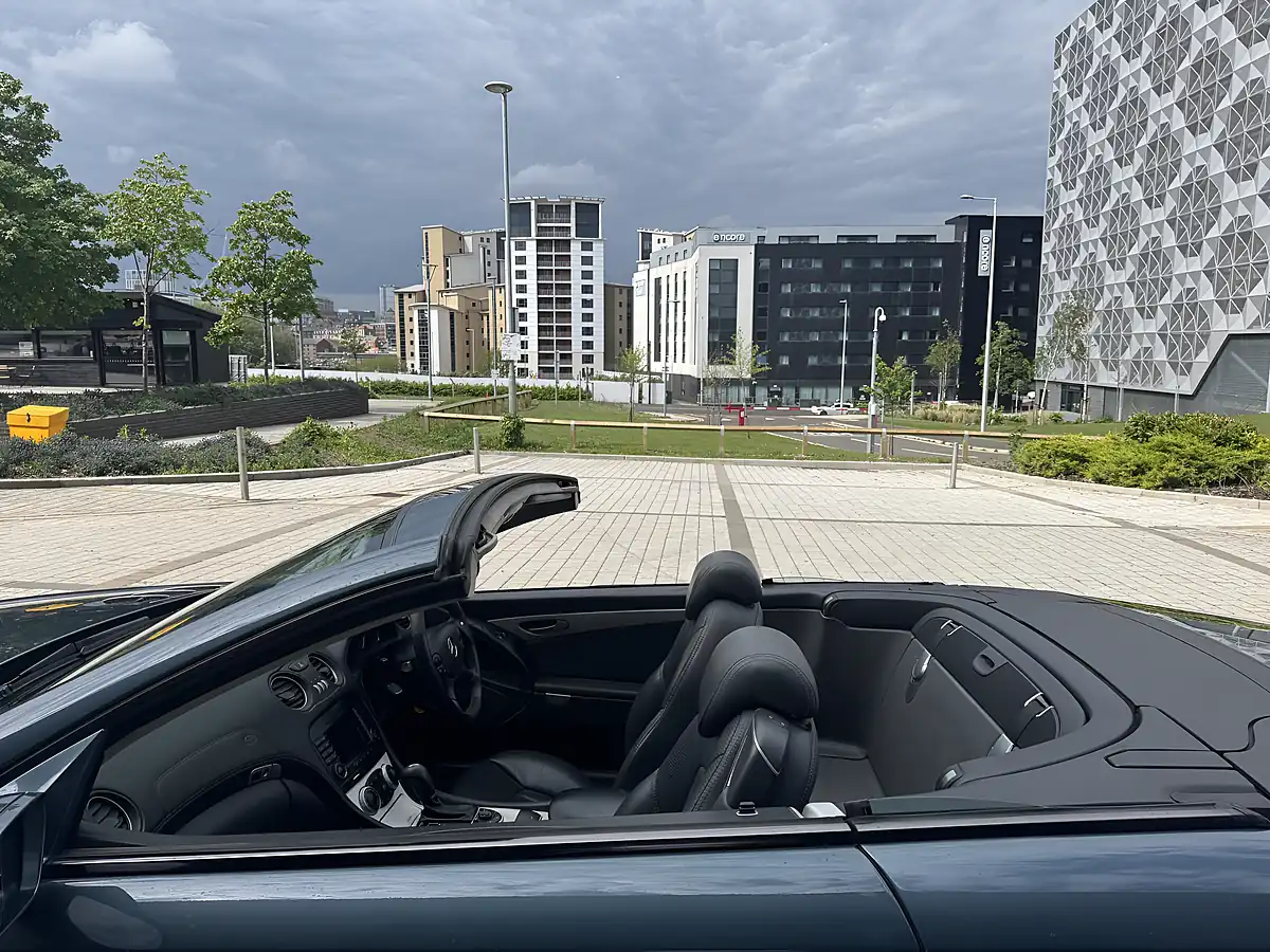 Used 2004 Mercedes-Benz Sl SL55 Kompressor AMG Blue - Interior and Exterior details 13