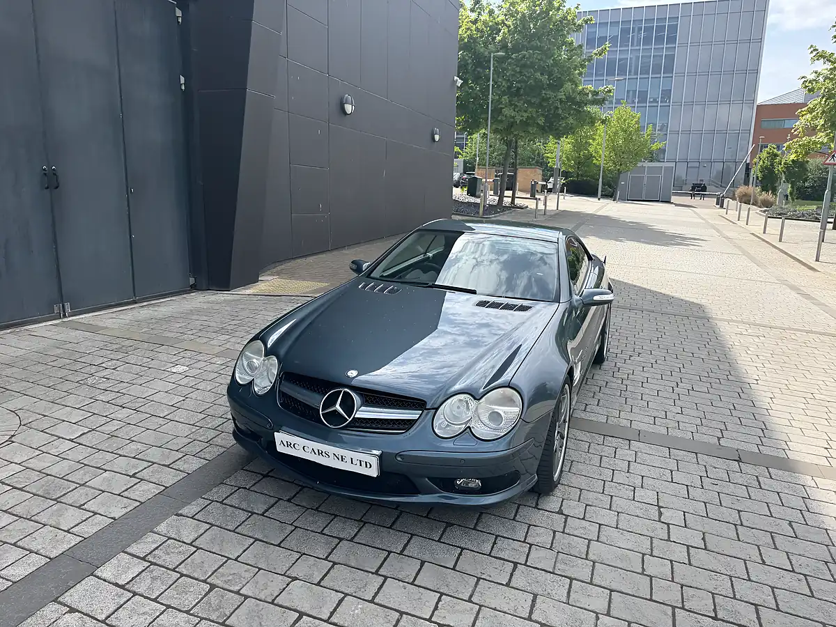 Used 2004 Mercedes-Benz Sl SL55 Kompressor AMG Blue - Interior and Exterior details 14