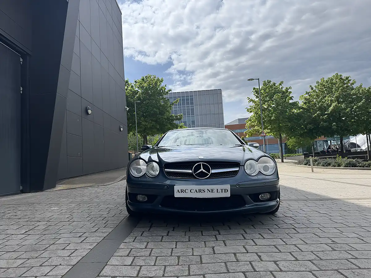 Used 2004 Mercedes-Benz Sl SL55 Kompressor AMG Blue - Interior and Exterior details 15