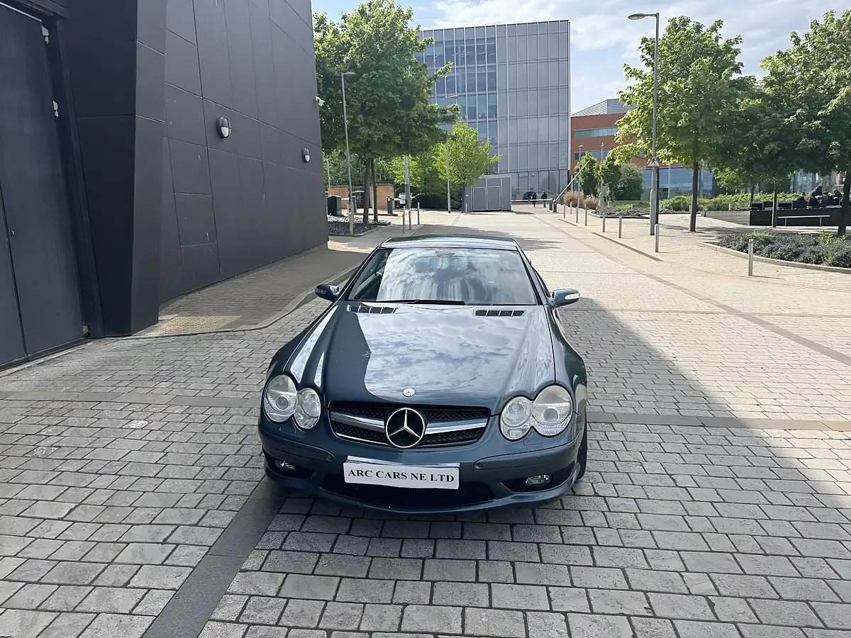 Used 2004 Mercedes-Benz Sl SL55 Kompressor AMG Blue - Interior and Exterior details 16